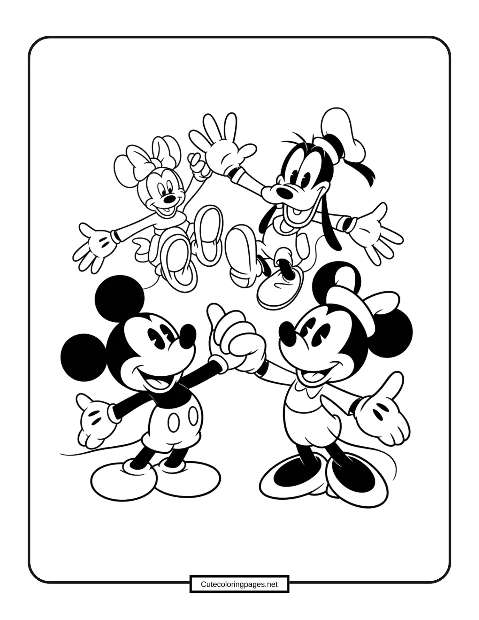 Famous Disney Character – Iconic mystery Disney character for kids to identify